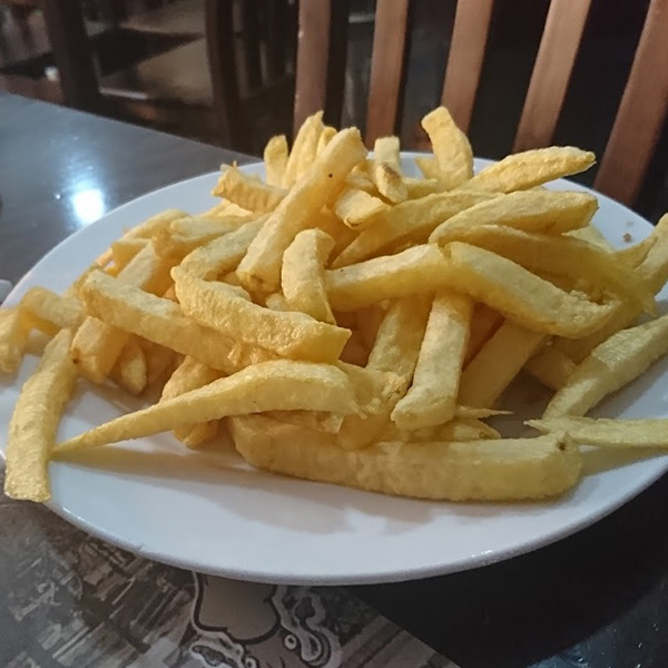 Patatas fritas caseras